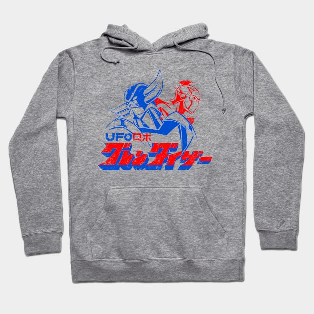 123 Grendizer/Actarus Hoodie by Yexart